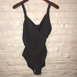 Merona Gray Swimsuit